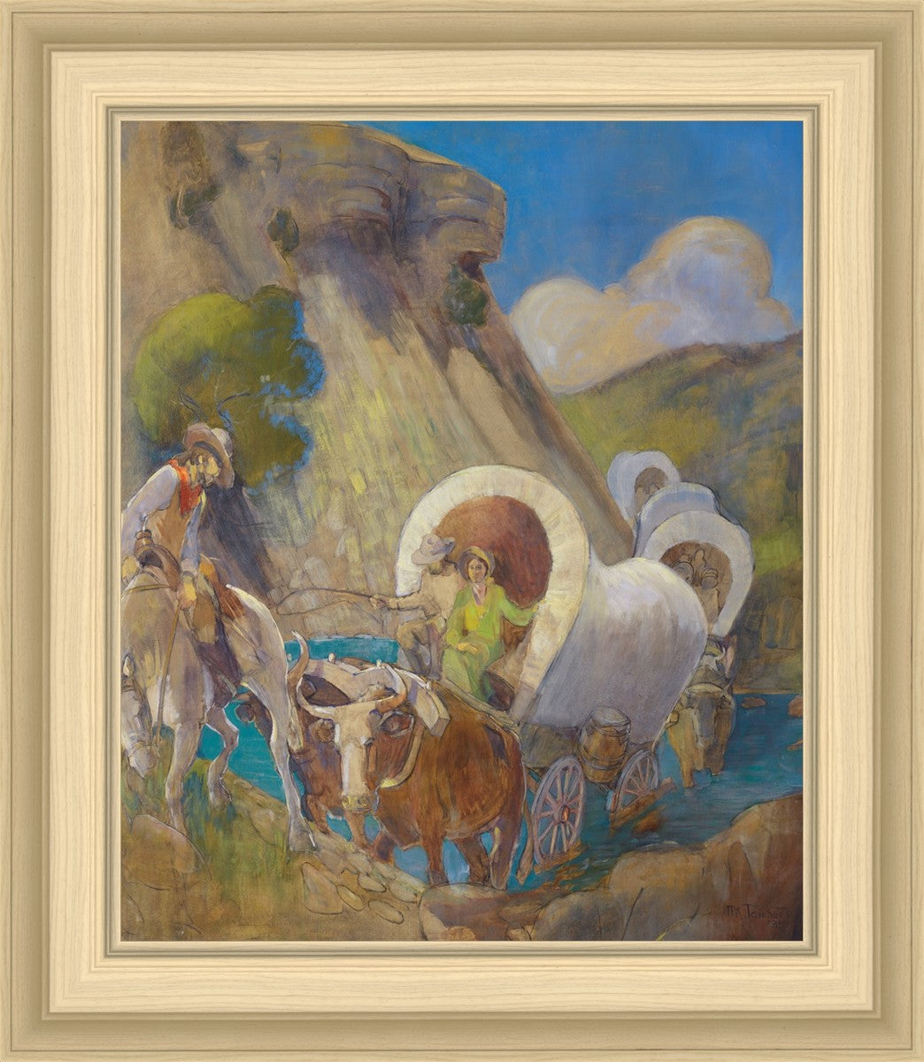 Covered Wagon Pioneers