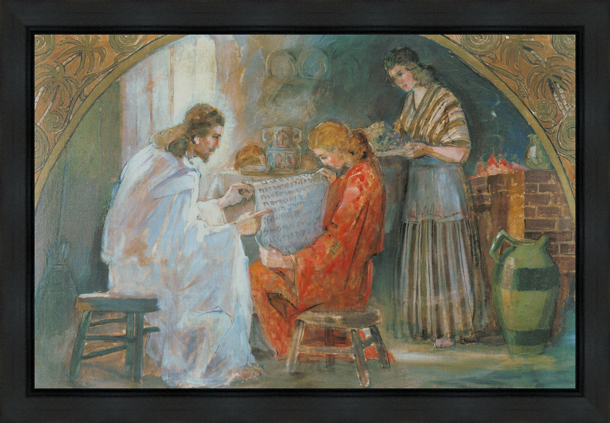 Christ With Mary And Martha Gallery Wrap