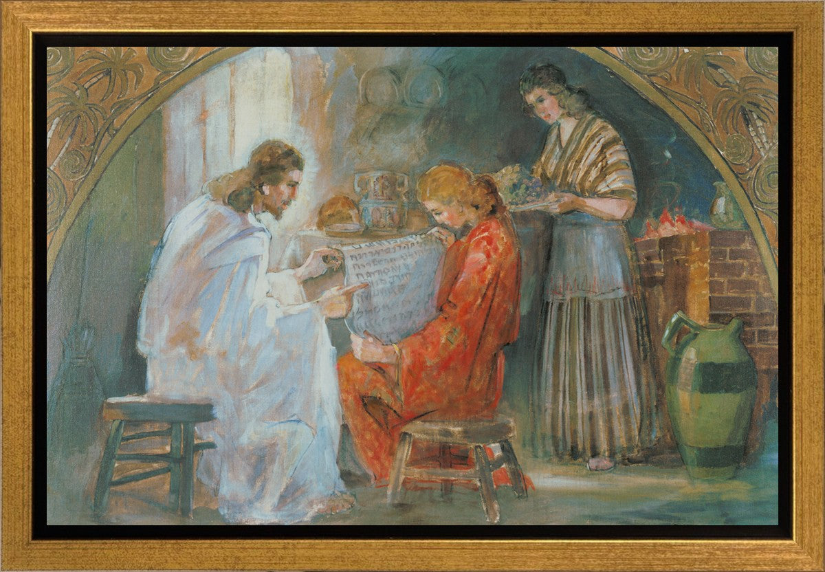 Christ With Mary And Martha Gallery Wrap