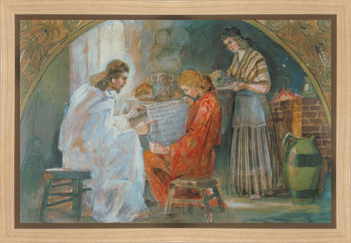 Christ With Mary And Martha Gallery Wrap