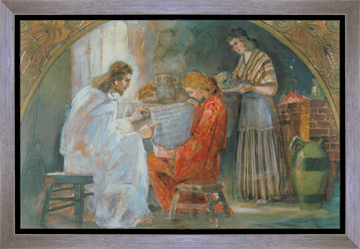 Christ With Mary And Martha Gallery Wrap