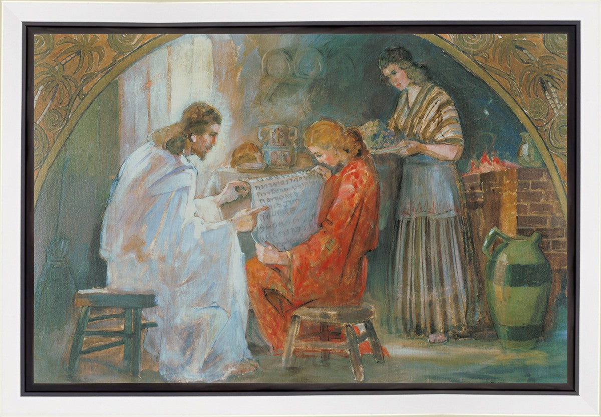 Christ With Mary And Martha Gallery Wrap