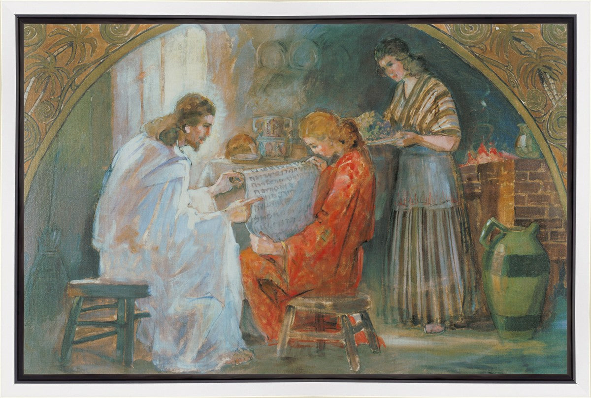 Christ With Mary And Martha Gallery Wrap