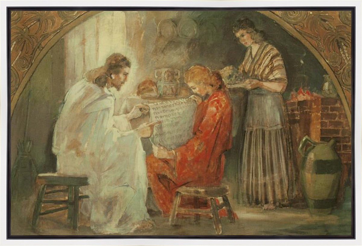 Christ With Mary And Martha Gallery Wrap