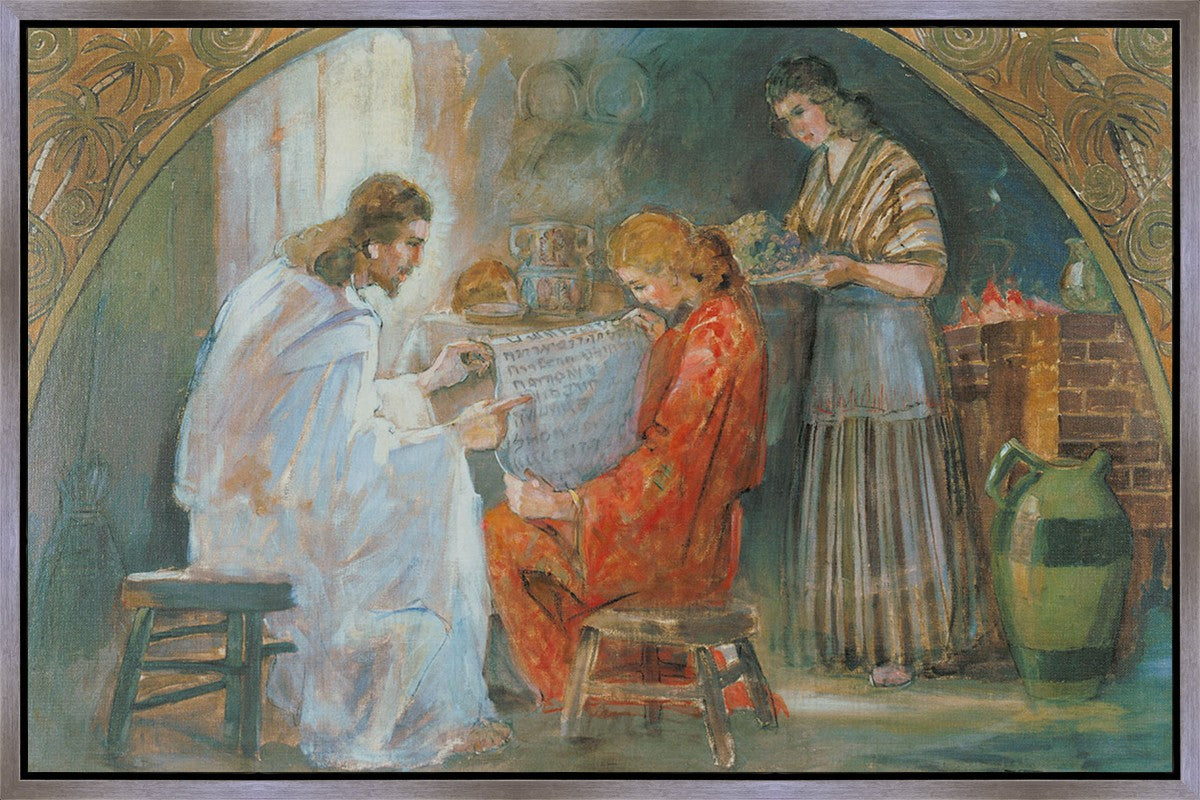Christ With Mary And Martha Gallery Wrap