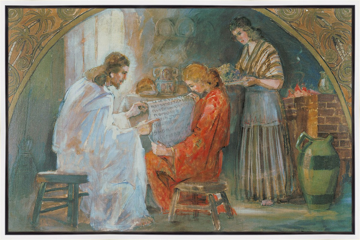 Christ With Mary And Martha Gallery Wrap