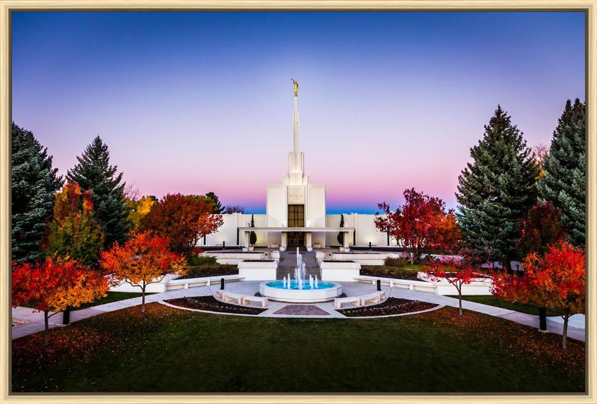 Denver Temple Bright Millennial Day