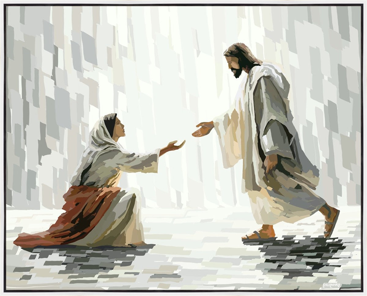 The Prayer of His Daughters Large Wall Art Gallery Wrap