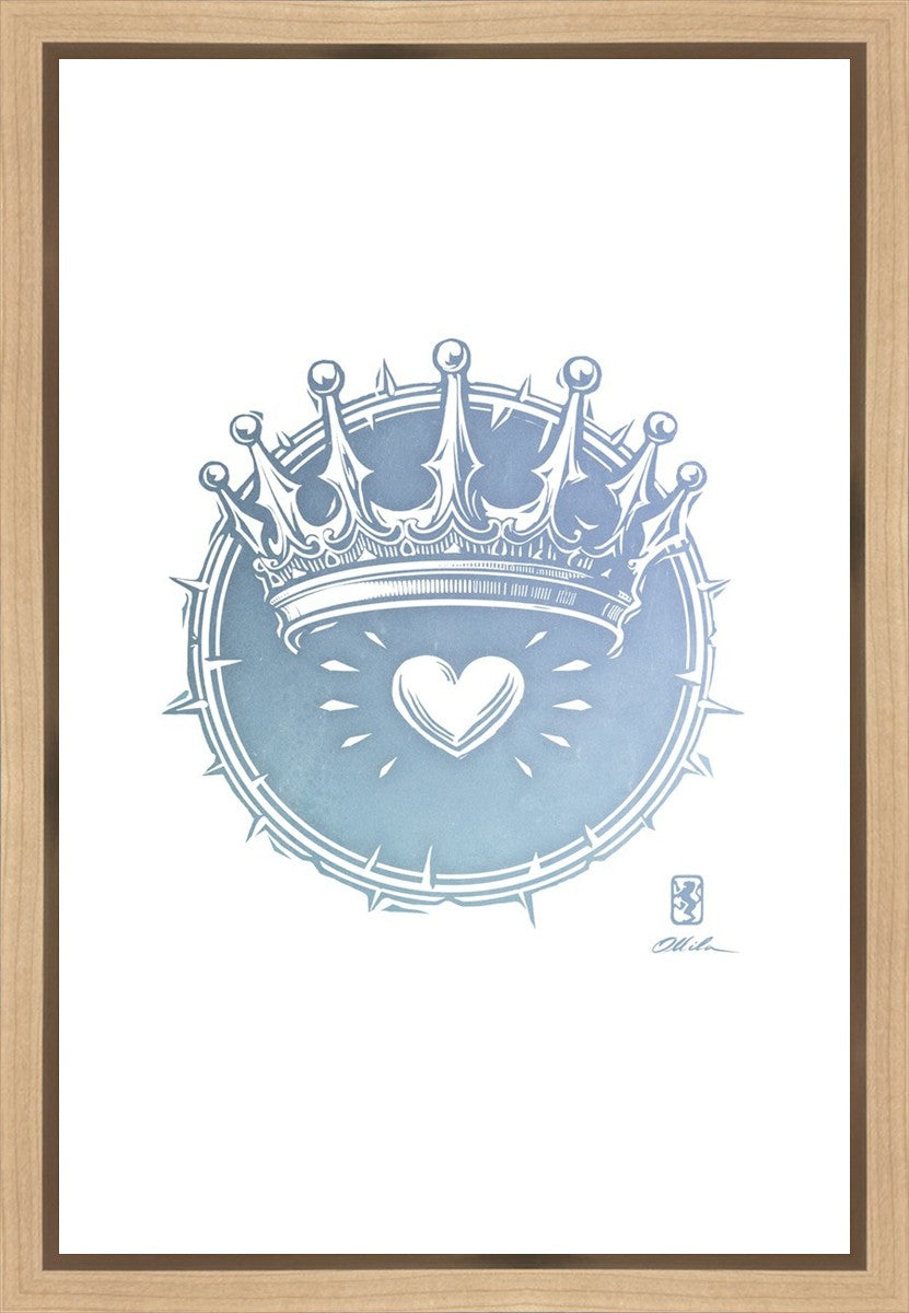 2 Crowns AZURE Gallery Wrap