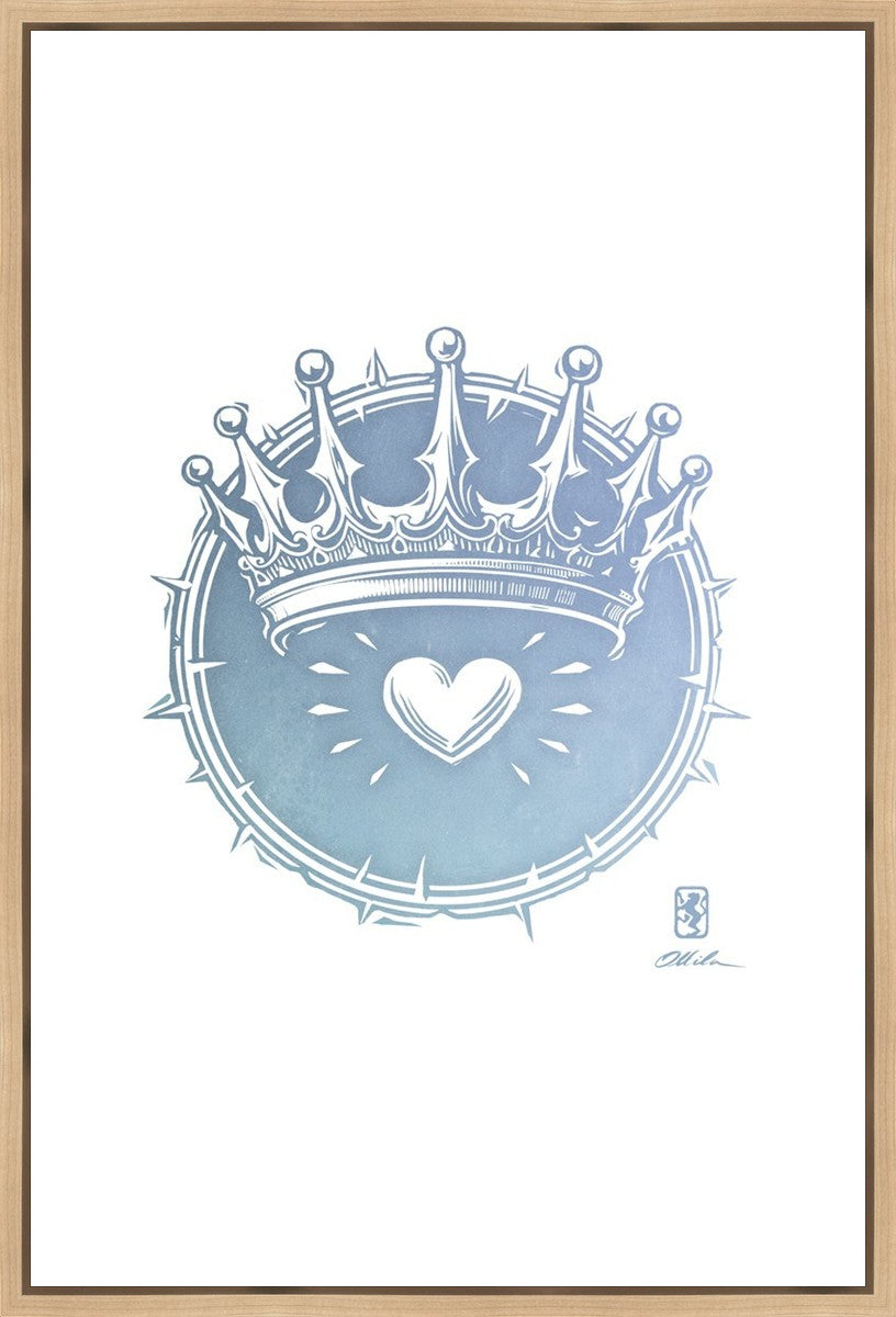 2 Crowns AZURE Gallery Wrap