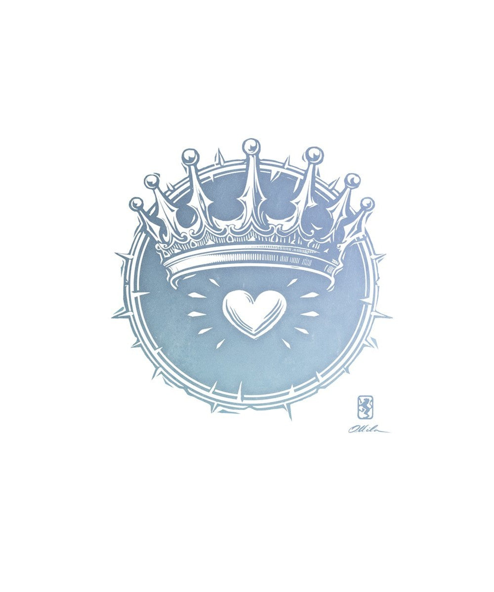 2 Crowns AZURE Gallery Wrap