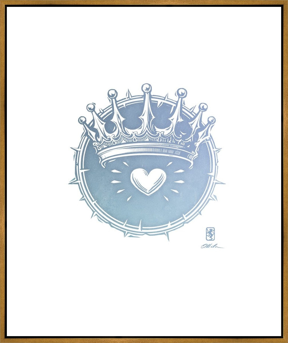 2 Crowns AZURE Gallery Wrap