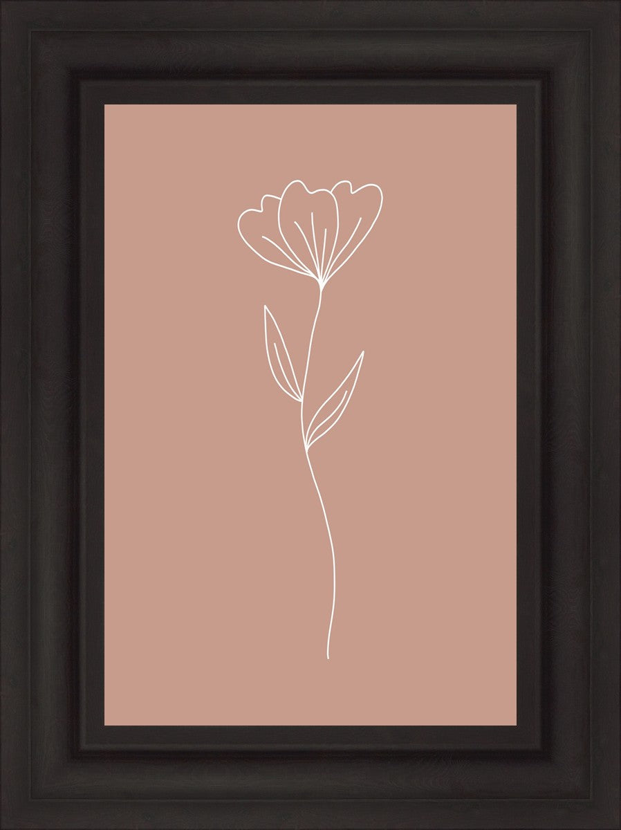 Minimalist Flower Pink