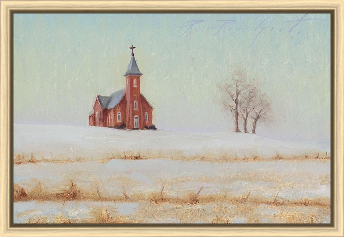 Three Trees and a Church