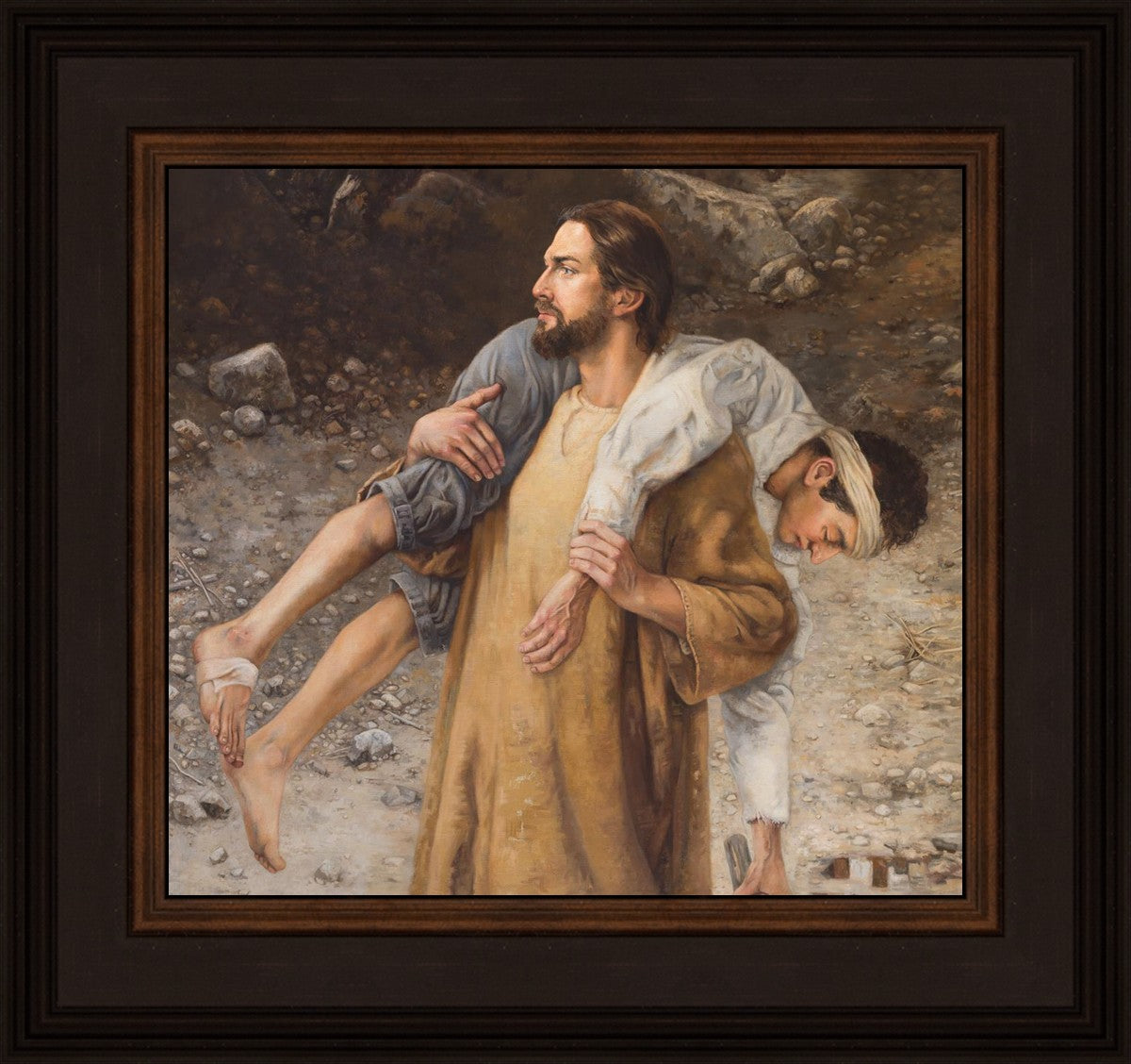 He Will Place You on His Shoulders and Carry You Home