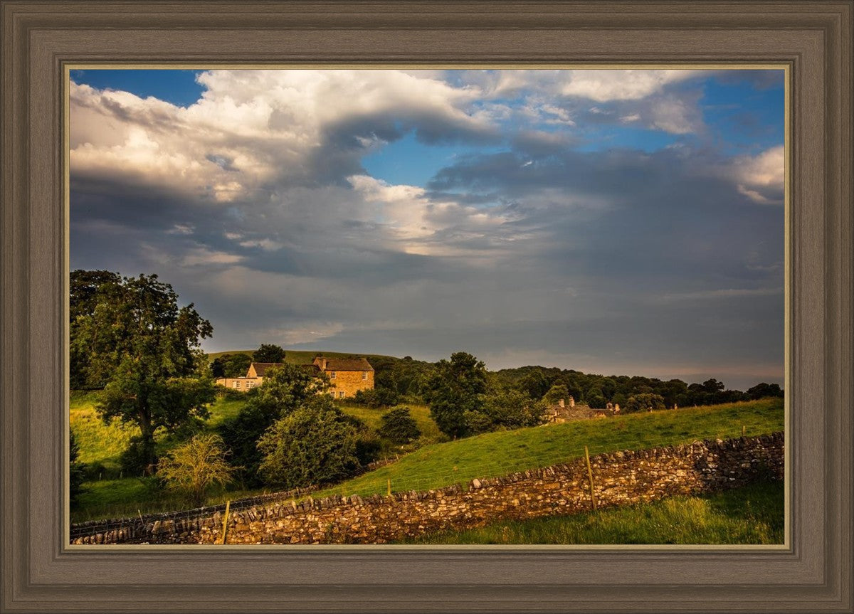 Plate 1 - Downham Farm Morning Wall