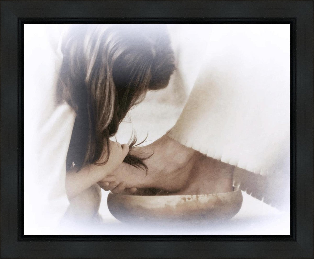 Then Took Mary (white) Gallery Wrap