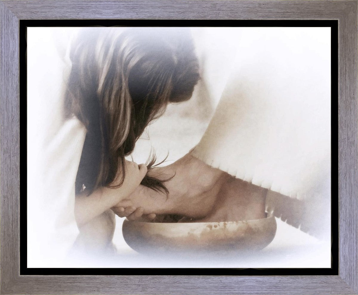 Then Took Mary (white) Gallery Wrap
