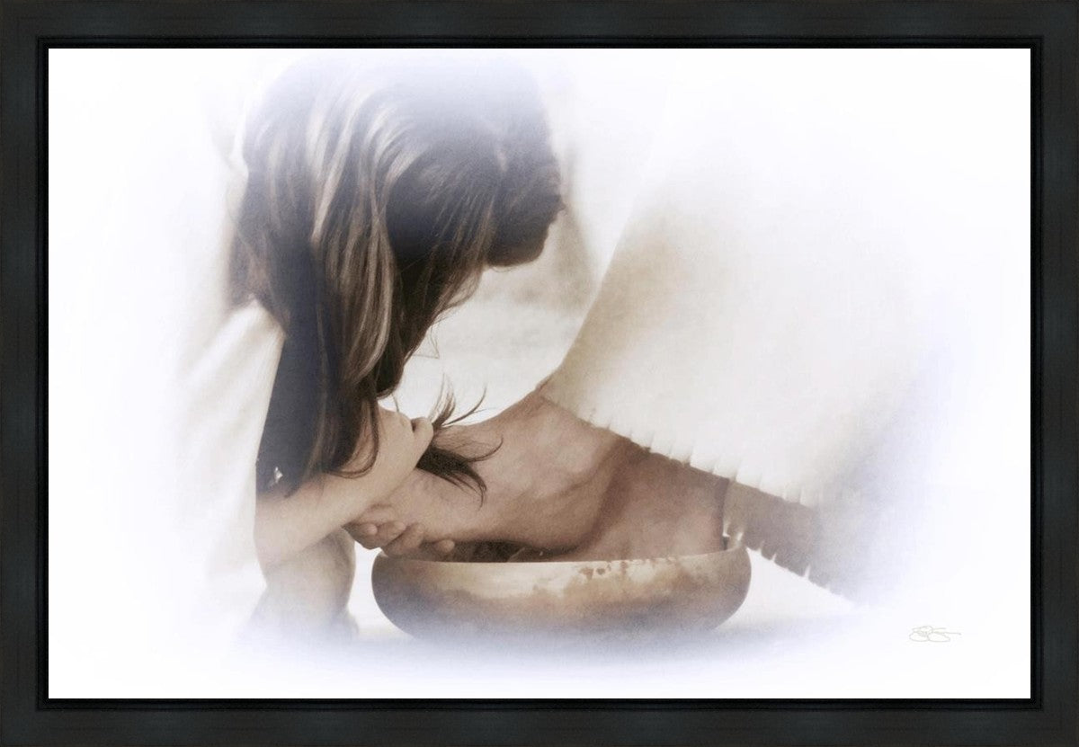 Then Took Mary (white) Gallery Wrap