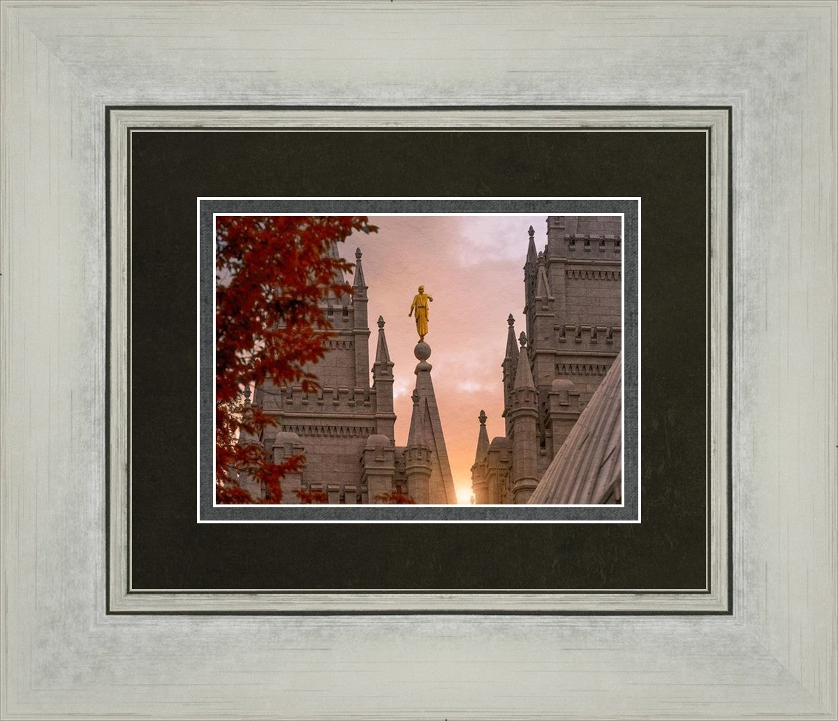 Salt Lake Temple Angel from on High