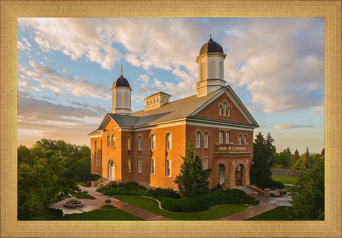Vernal Temple Glorious Morning