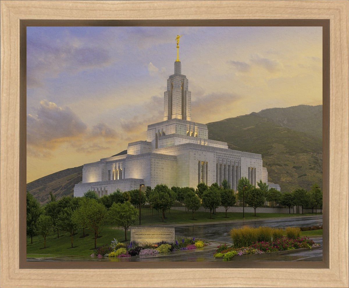 Draper Clearing Storm Gallery Wrap