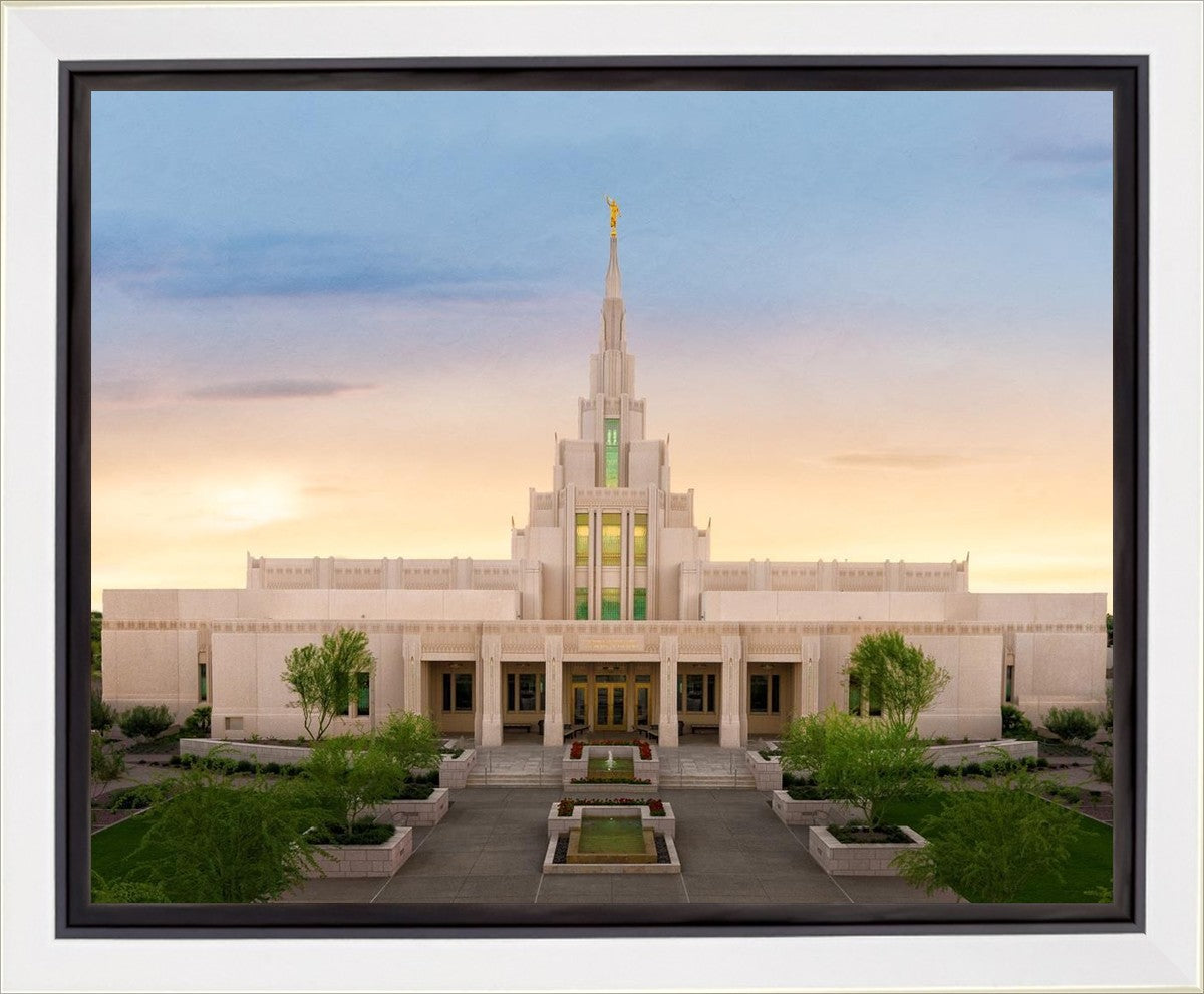 Phoenix Temple First Light Gallery Wrap