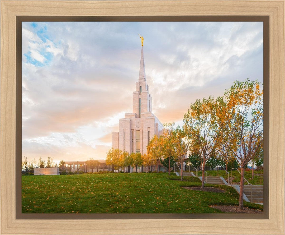 Oquirrh Mountain Hillside Gallery Wrap