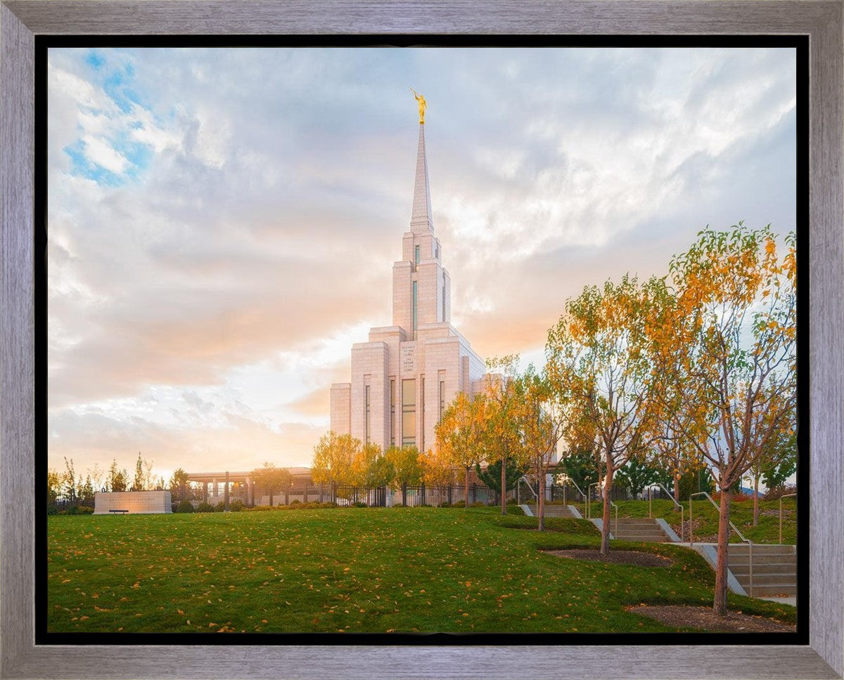 Oquirrh Mountain Hillside Gallery Wrap