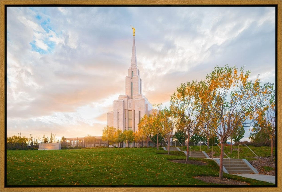 Oquirrh Mountain Hillside Gallery Wrap