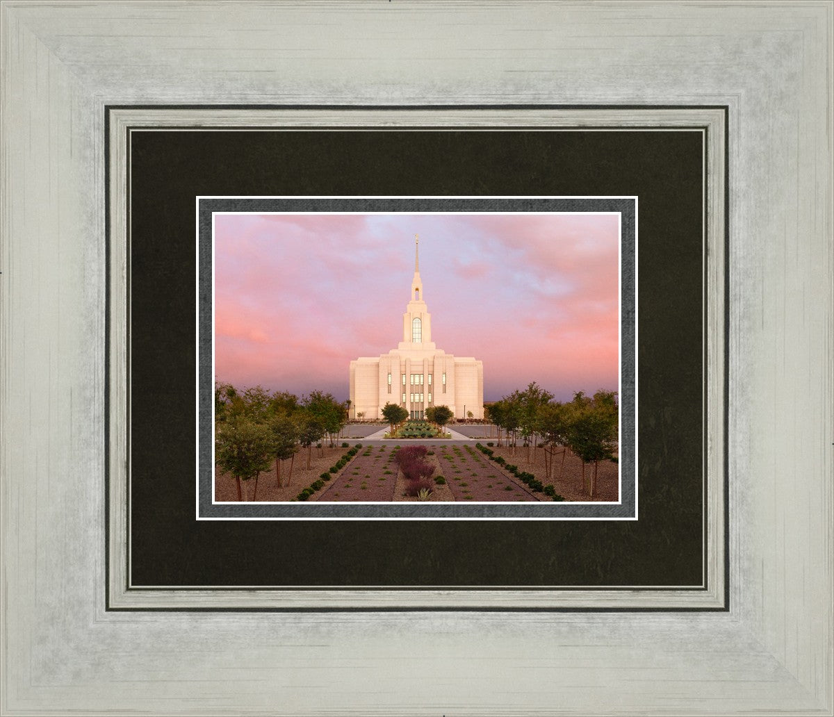 Red Cliffs Utah Glowing Sunset