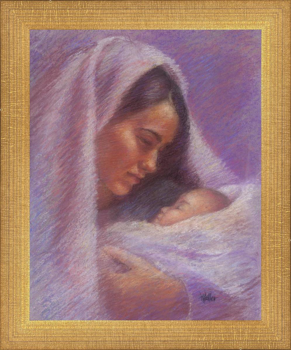 Mary & Jesus Pastel