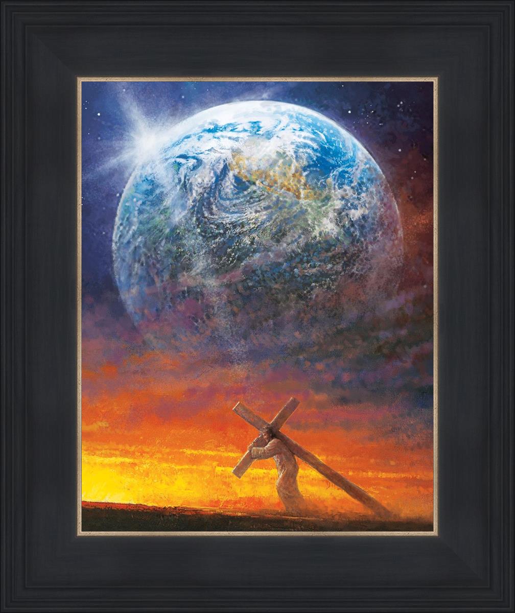 Behold, The Lamb of God by Yongsung Kim Christ walking with a