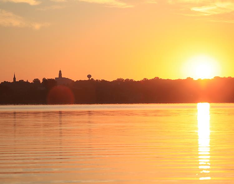 Nauvoo Mississippi Sunrise