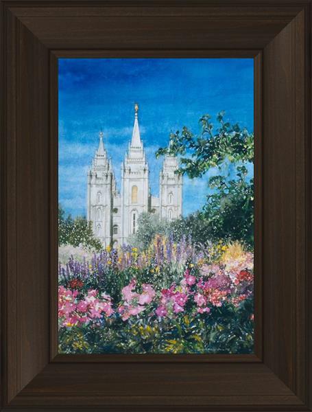 Salt Lake Temple in Summer