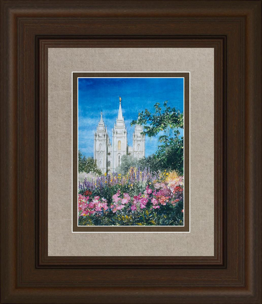 Salt Lake Temple in Summer
