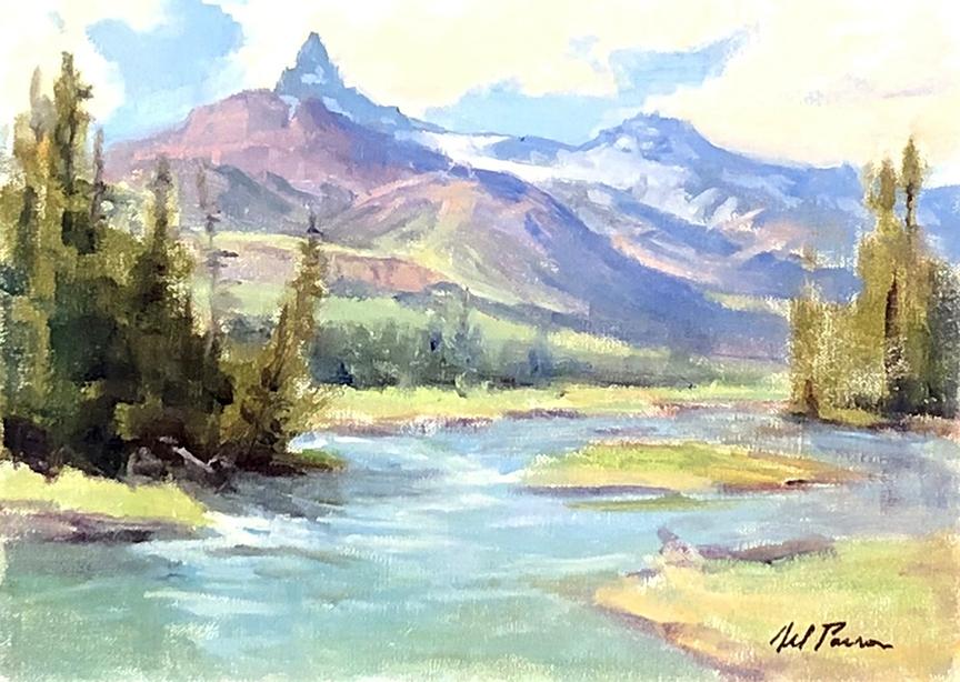 Beartooth 9" x 12" Original Painting