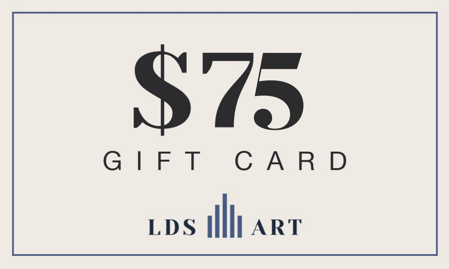 LDS Art Gift Card