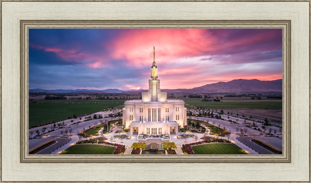 Payson West Evening Aerial