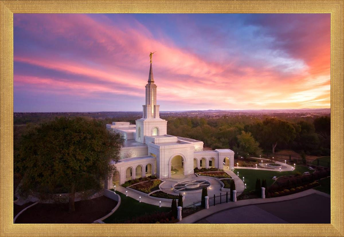 Sacramento Sunrise from on High