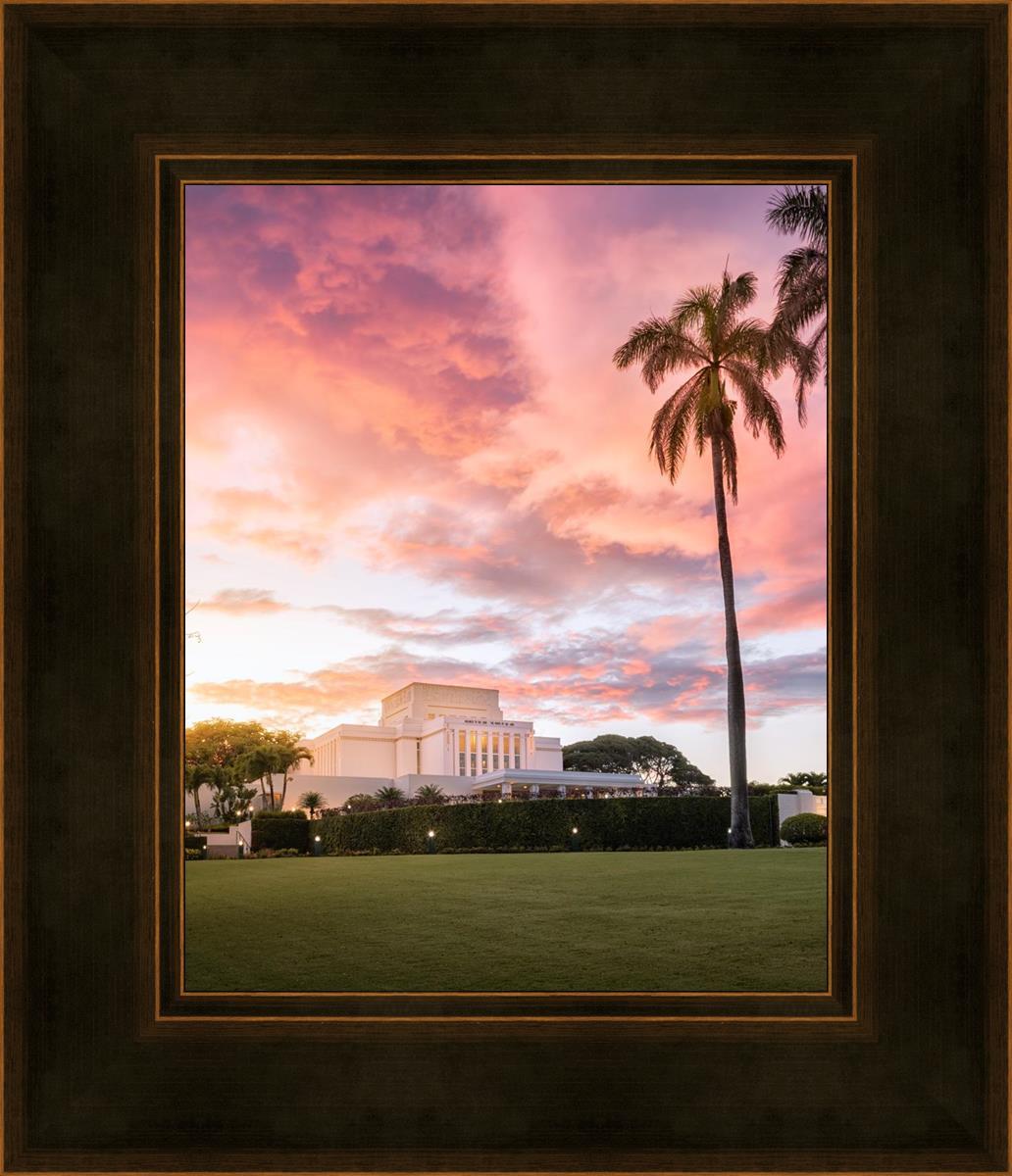 Laie Sunset Panorama