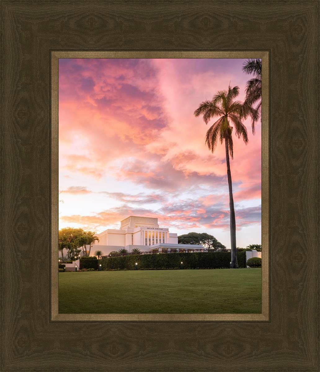 Laie Sunset Panorama