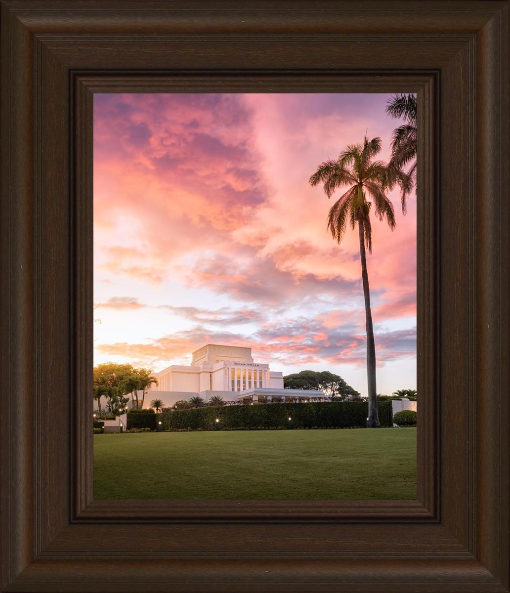 Laie Sunset Panorama