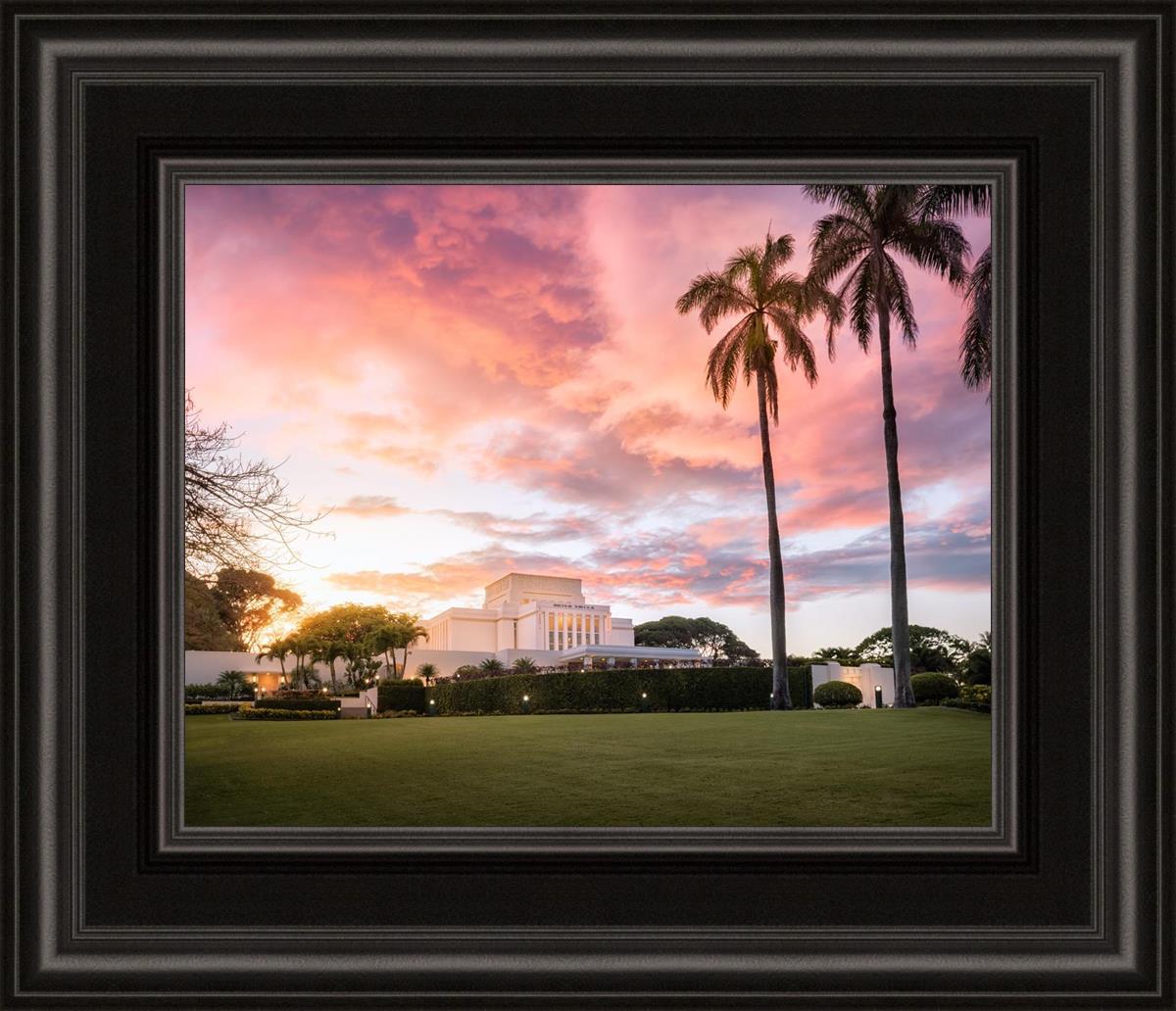 Laie Sunset Panorama