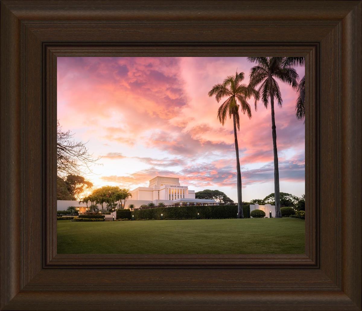 Laie Sunset Panorama