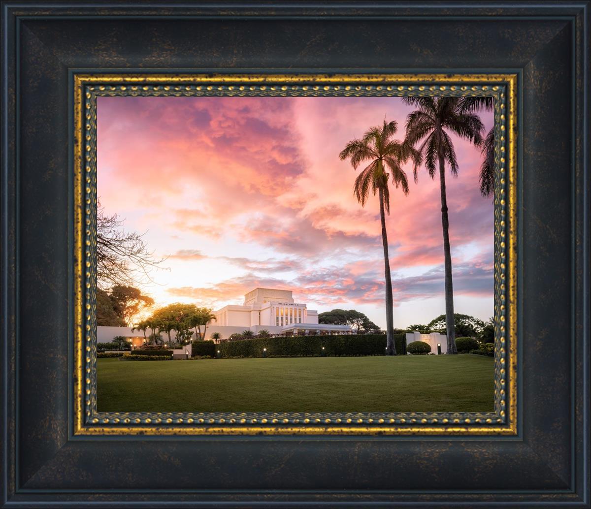 Laie Sunset Panorama
