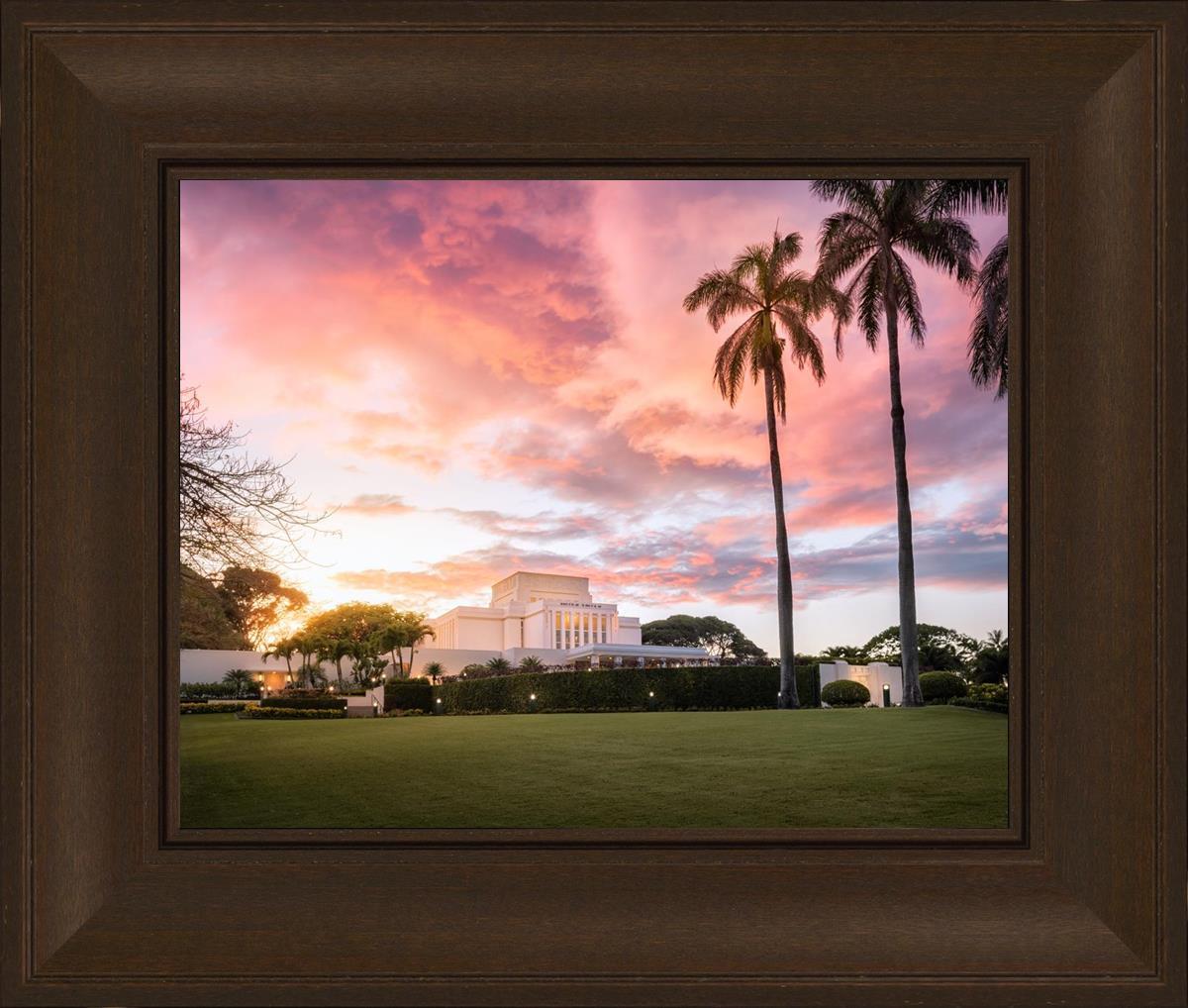 Laie Sunset Panorama