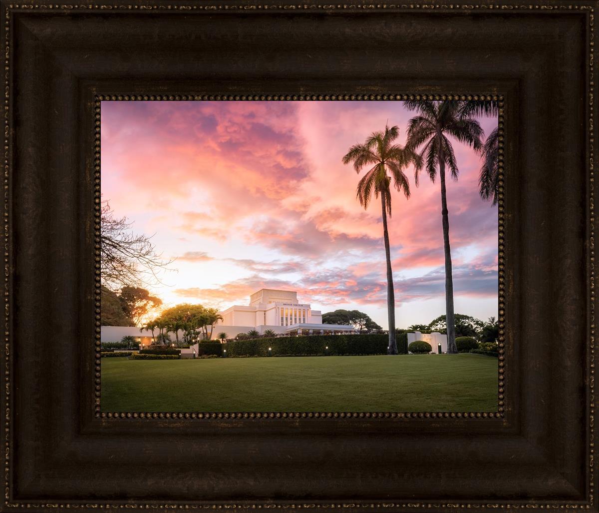 Laie Sunset Panorama