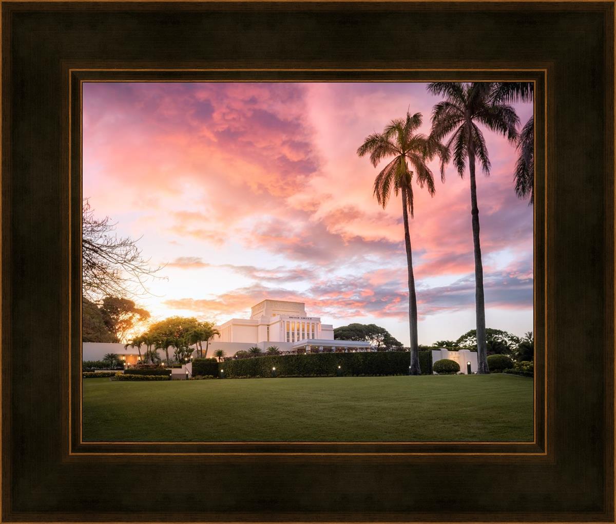 Laie Sunset Panorama