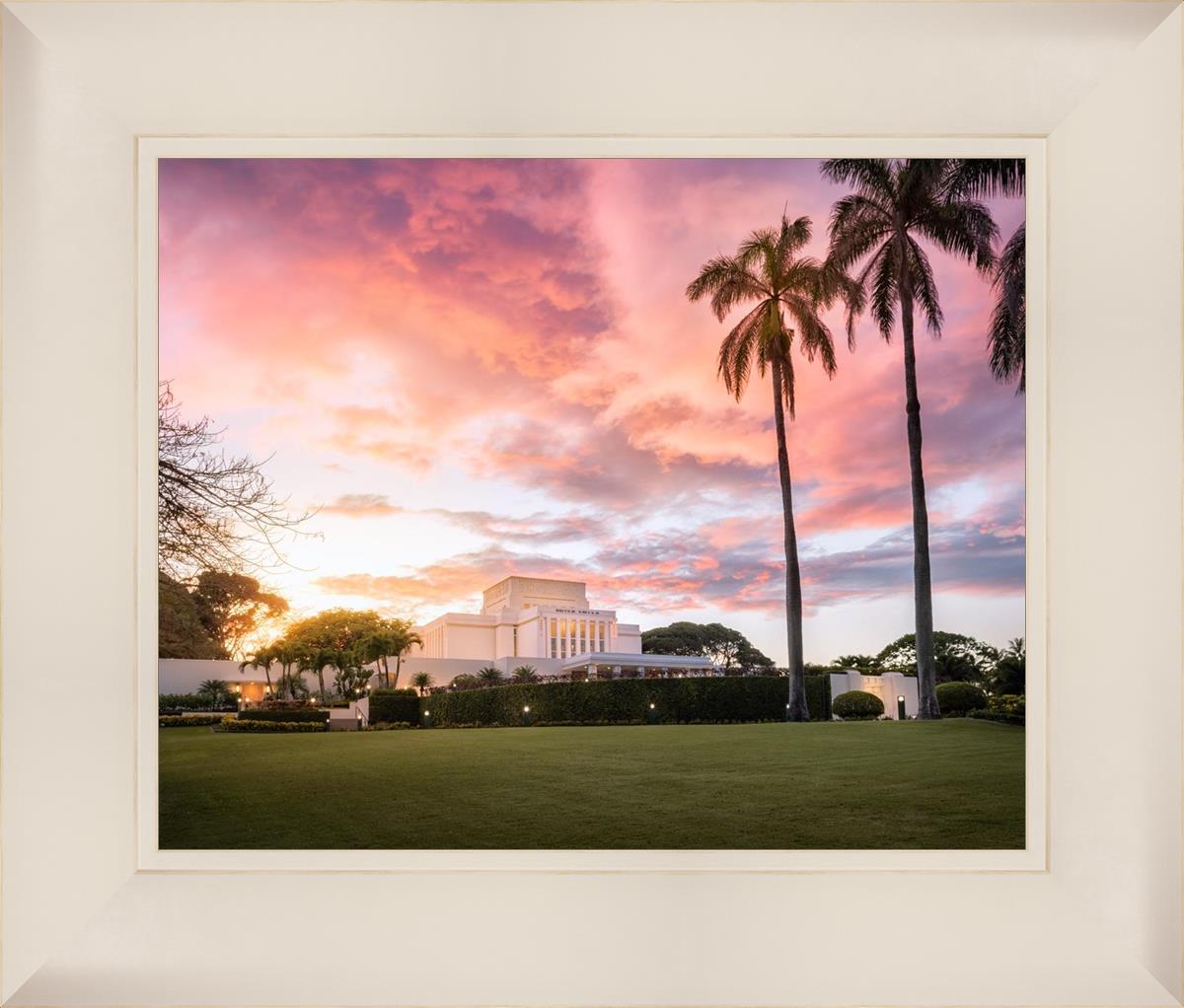 Laie Sunset Panorama